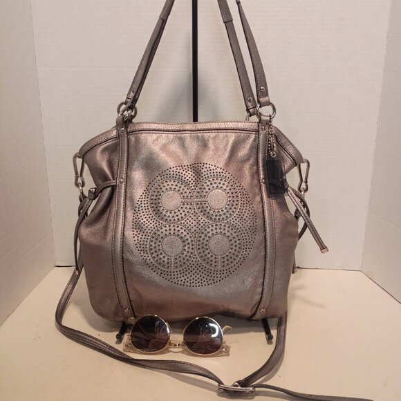 Coach Metallic Crossbody Bag - Picture 1 of 15